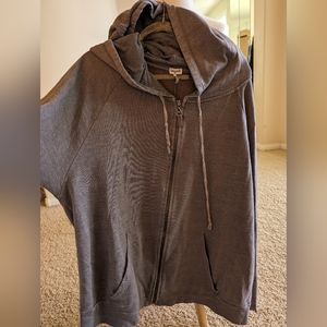 Splendid Zip Up - Lavender/Gray - 2XL